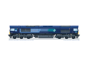 Class 66 locomotive 66404 DRS Direct Rail Services