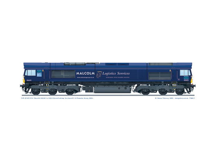Class 66 66405 Malcolm Group