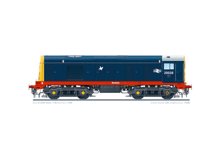 Class 20 20028 'Bedale'
