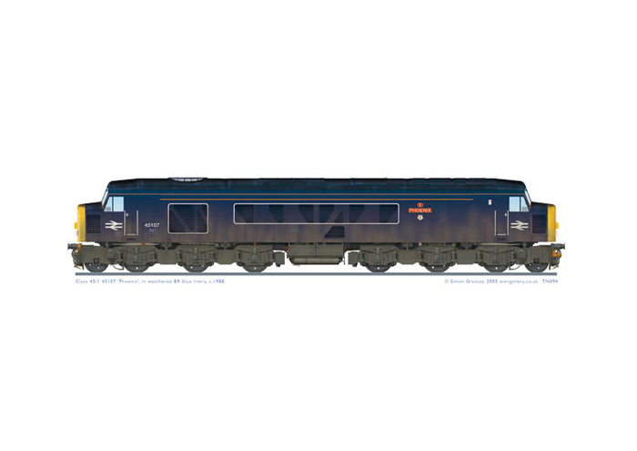 Class 45 45107