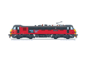 Class 90 90019 'Penny Black' RES