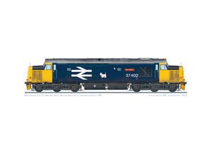 Class 37 37402 'Oor Wullie' BR large logo