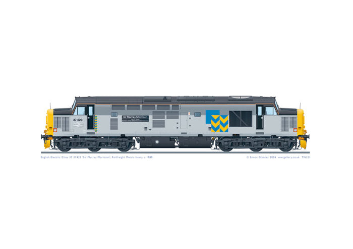 Class 37 37423 'Sir Murray Morrison'