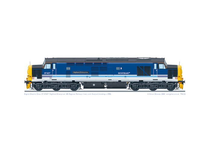 Class 37 37427 'Highland Enterprise'
