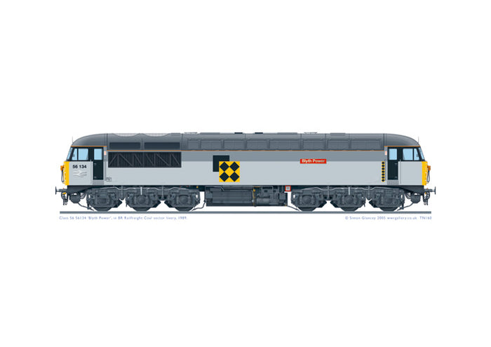Class 56 56134 'Blyth Power'