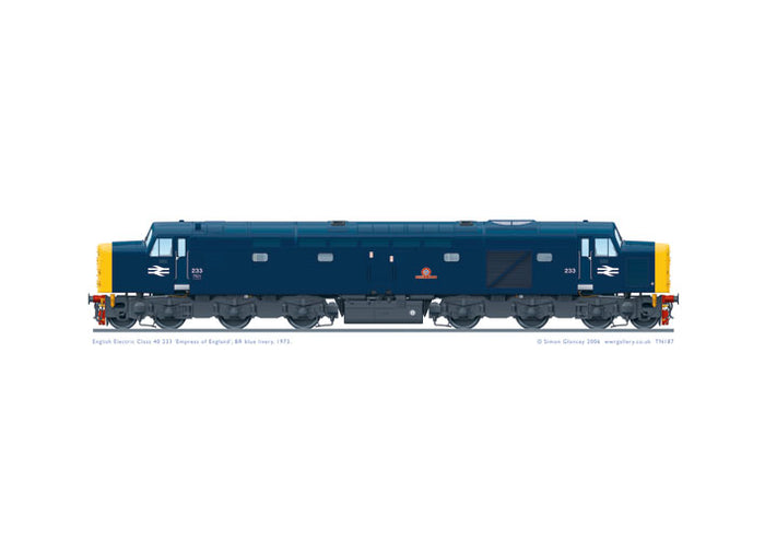 Class 40 233 'Empress of England'
