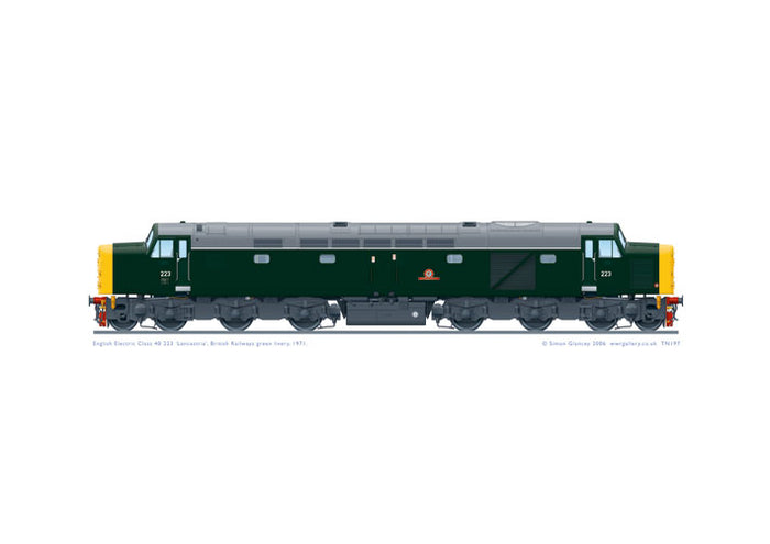 Class 40 223 'Lancastria'