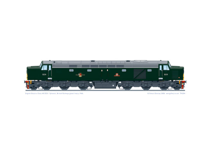 Class 40 D231 'Sylvania'