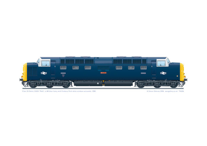 Class 55 Deltic 55003 ‘Meld’