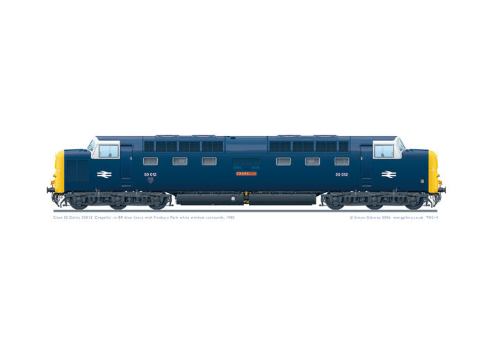 deisler26 Class 55 Deltic 55012 'Crepello' – WWR Gallery