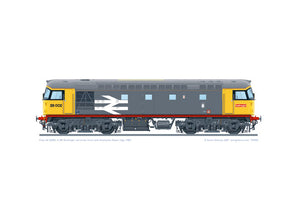 Class 26002 Railfreight red stripe