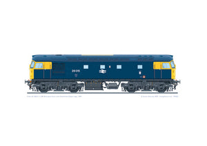 Class 26015 BR Blue Haymarket Depot