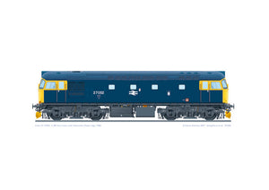 Class 27 27052 BR Blue Haymarket Deopt