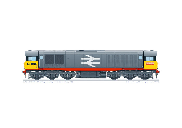 Class 58 58005 (1985)