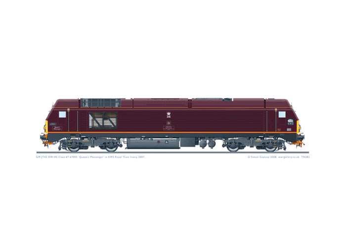 Class 67 67005 'Queen's Messenger'