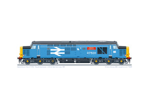 Class 37 37501 'Teesside Steelmaster' British Steel blue