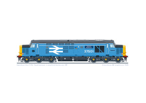 Class 37 37501 'Teesside Steelmaster' British Steel blue