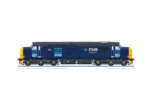Class 37 37688 'Kingmoor TMD' DRS