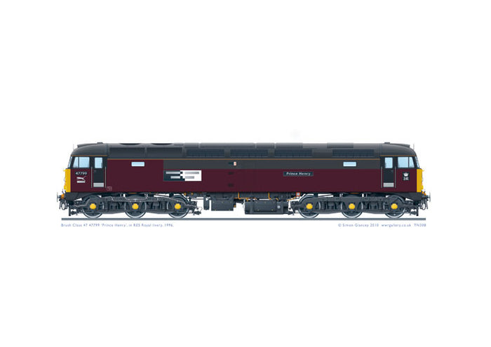 Class 47 47799 'Prince Henry'