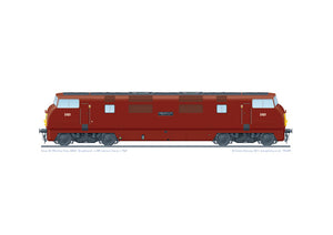 Class 42 Warship D821 'Greyhound' maroon