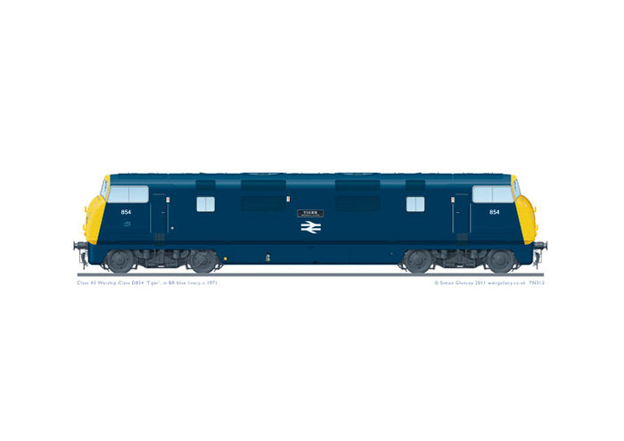 Class 43 Warship D854 'Tiger'