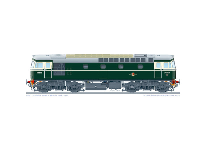 Class 33 Crompton D6560