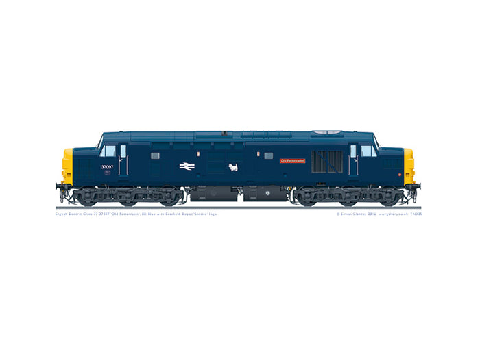 Class 37 37097 'Old Fettercairn'