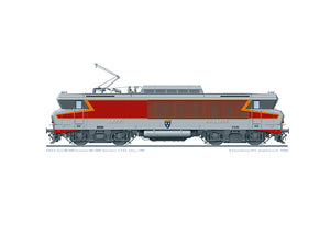 S.N.C.F. BB-15005 'Saint Louis' A3 print
