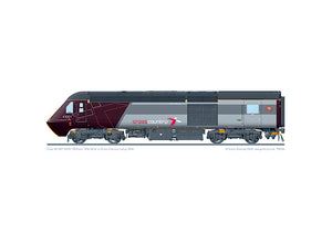 Class 43 HST 43321 Cross Country