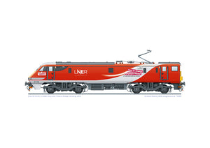 Class 91 91132 of LNER with Time to Change branding