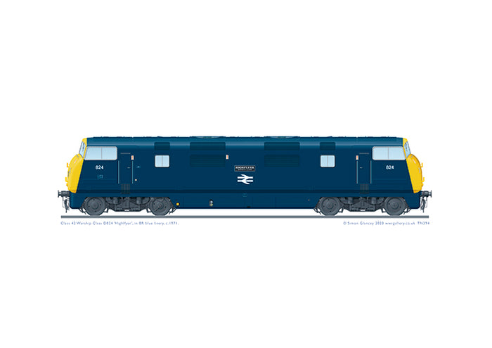 Class 42 Warship D824 'Highflyer'
