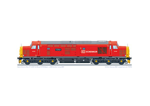 Class 37 locomotive 37670 'St. Blazey T & R S Depot'
