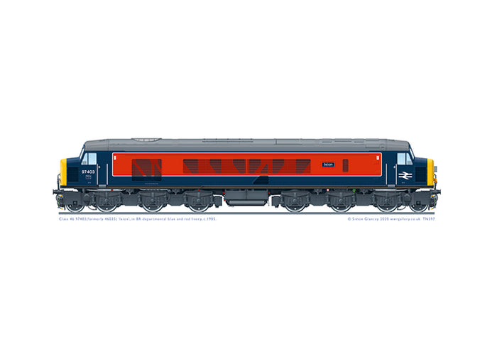 Class 97 97403 'Ixion'