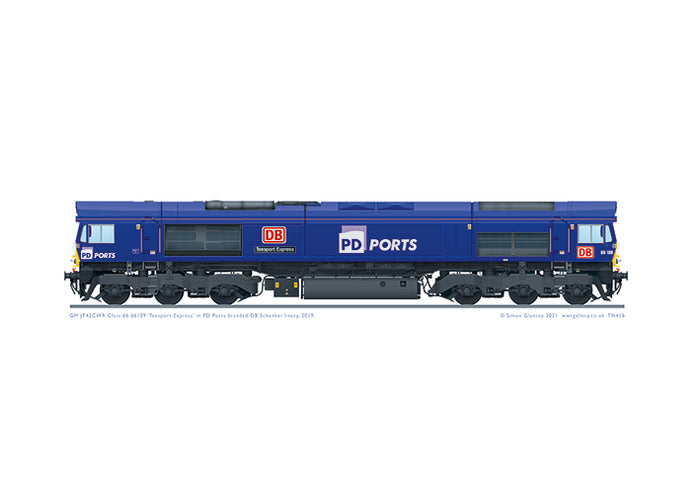 Class 66109 'Teesport Express'