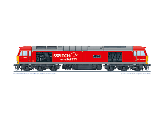 Class 60 60007 'Spirit of Tom Kendell'