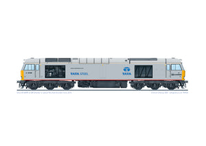 Class 60 60099 Tata Steel livery