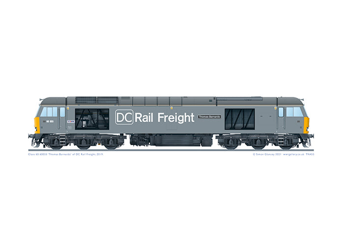 Class 60 60055 'Thomas Barnardo'