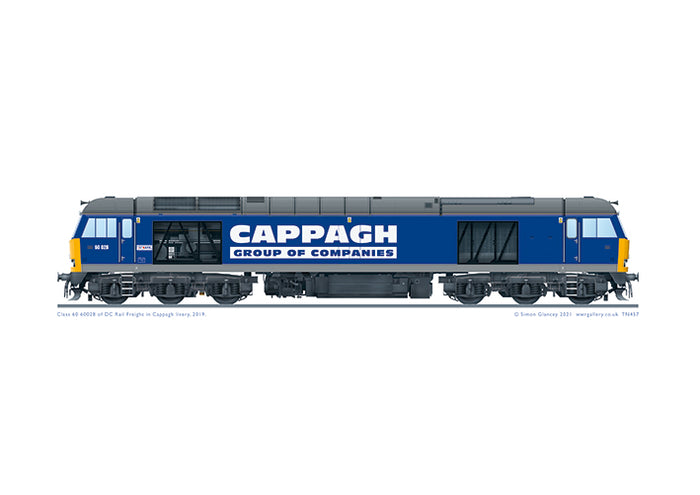 Class 60 60028 Cappagh livery