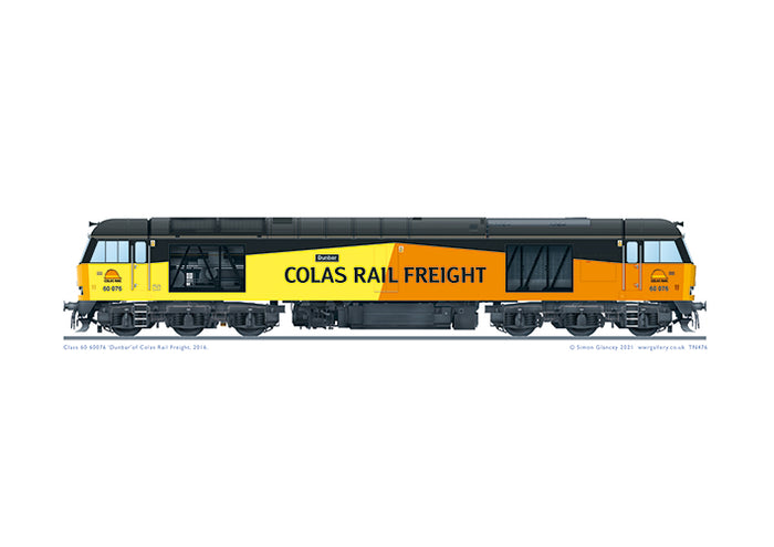 Class 60 60076 'Dunbar'