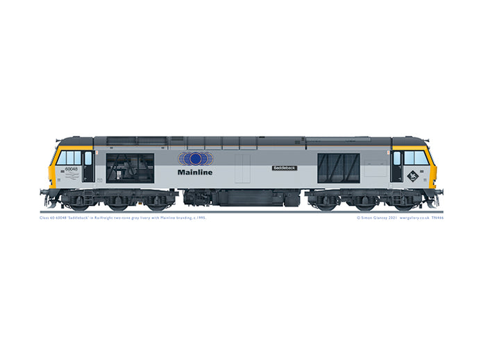 Class 60 60048 'Saddleback'