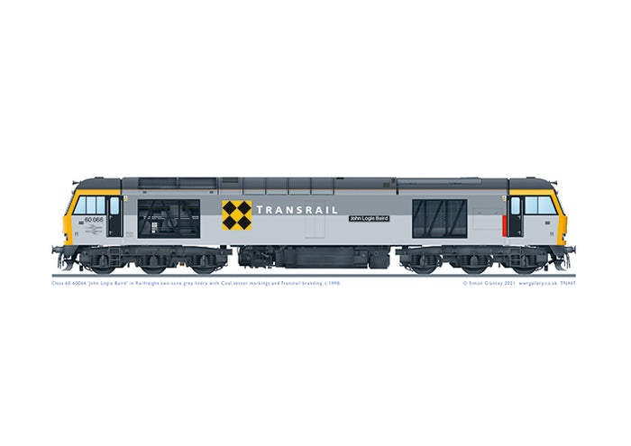 Class 60 60066 'John Logie Baird'