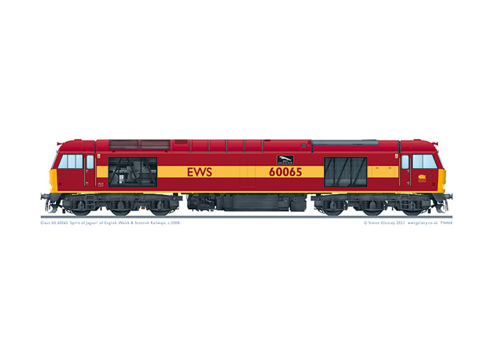 Class 60 60065 'Spirit of Jaguar'