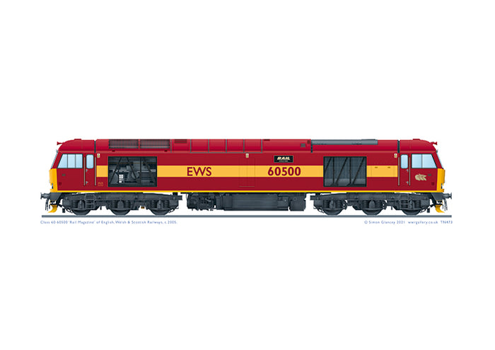 Class 60 60500 'Rail Magazine'