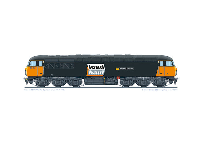 Class 56 56130 'Wardley Opencast'