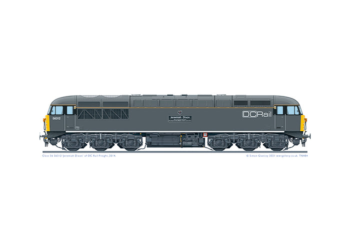 Class 56 56312 'Jeremiah Dixon'